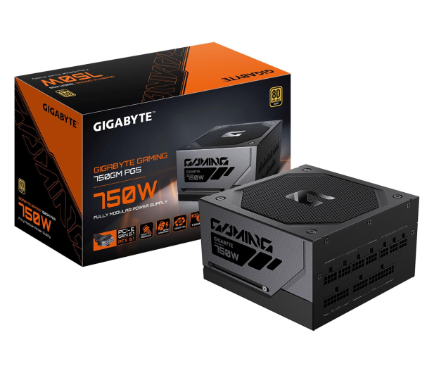 Gigabyte Gaming 750GM PG5 750W 80 Plus Gold - 1608627 - zdjęcie